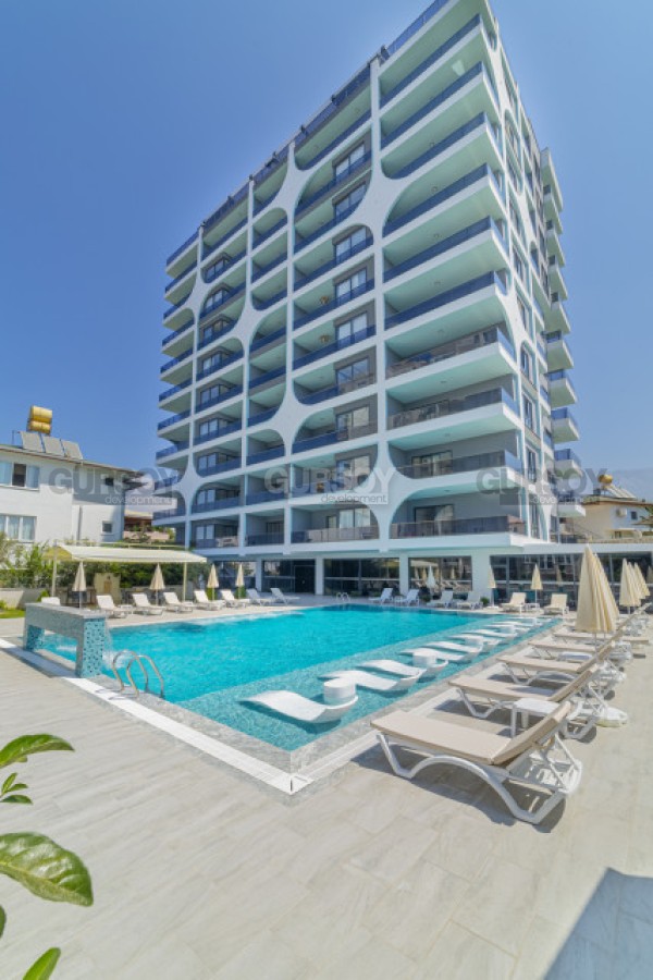 Современная квартира 2+1 с панорамным видом в Махмутларе, 105 м2. в Турции - фото 1