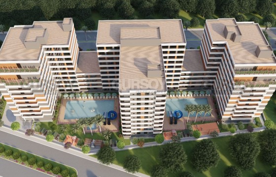 Инвестиционный проект по самой низкой цене на рынке недвижимости! Томюк, Мерсин,35м2-60м2 в Турции - фото 6