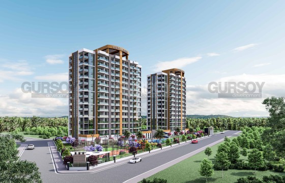 Инвестиционный проект на этапе строительства в районе Томюк, 75м2-120м2 в Турции - фото 1