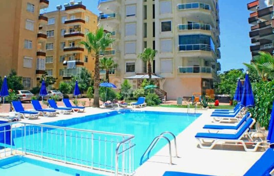 Уютная меблированная квартира 2+1 с видом на море всего в 100 м от пляжа в Махмутларе, 130 м2 в Турции - фото 6