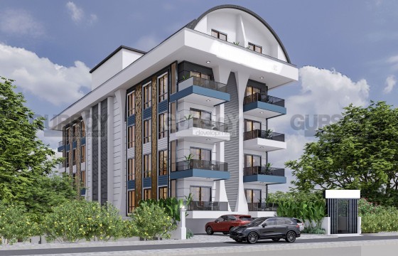 Новый строящийся проект в самом центре Алании,61м2-138м2 в Турции - фото 1