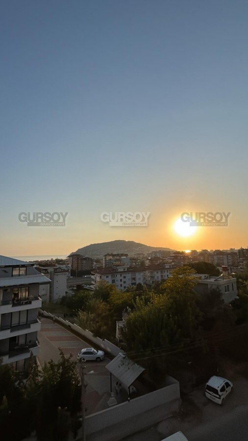 Просторный пентхаус  с видом на море и город в центре Алании. 5+1, 250м21 в Турции - фото 1