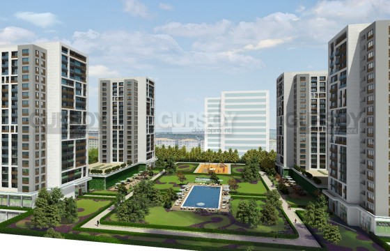 Готовый проект с видом на Мраморное море в районе Бейликдюзю, 164м2-210м2 в Турции - фото 1