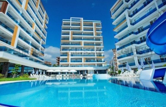 Квартира 3+1 с видом на море в элитном комплексе в 300 м от моря в Тосмуре, 135 м2 в Турции - фото 5