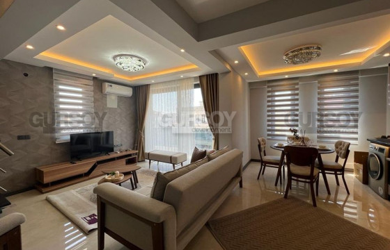 Пентхаус 4+1 с мебелью 160 кв.м. в трёх минутах от пляжа Кейкубад. в Турции - фото 2