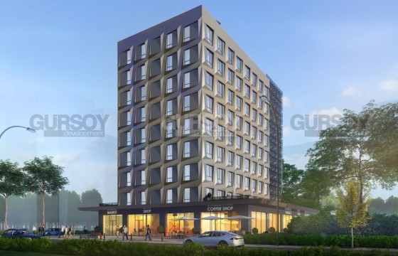 Стильный проект в центре района Бейликдюзю, 81м2-140м2 в Турции - фото 2