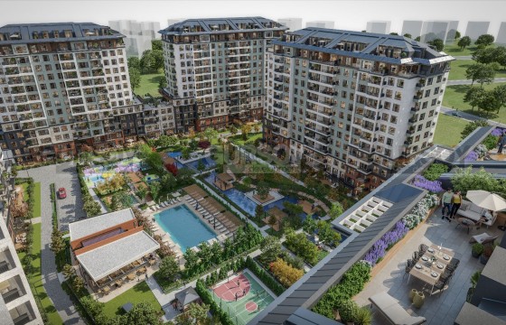 Масштабный проект с инфраструктурой под гражданство в районе Бейликдюзю, 134м2-296м2 в Турции - фото 5