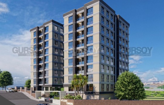 Жилой комплекс на этапе завершения в районе Эйюп, 122м2-144м2 в Турции - фото 2