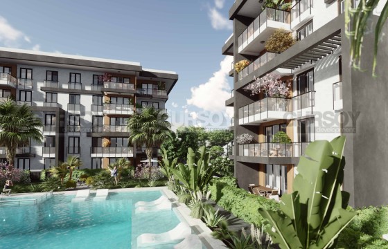 Семейный комплекс в районе Алтынташ. Квартиры с  садом и большими балконами. 2+1,(95м2-105,5м2)) в Турции - фото 8