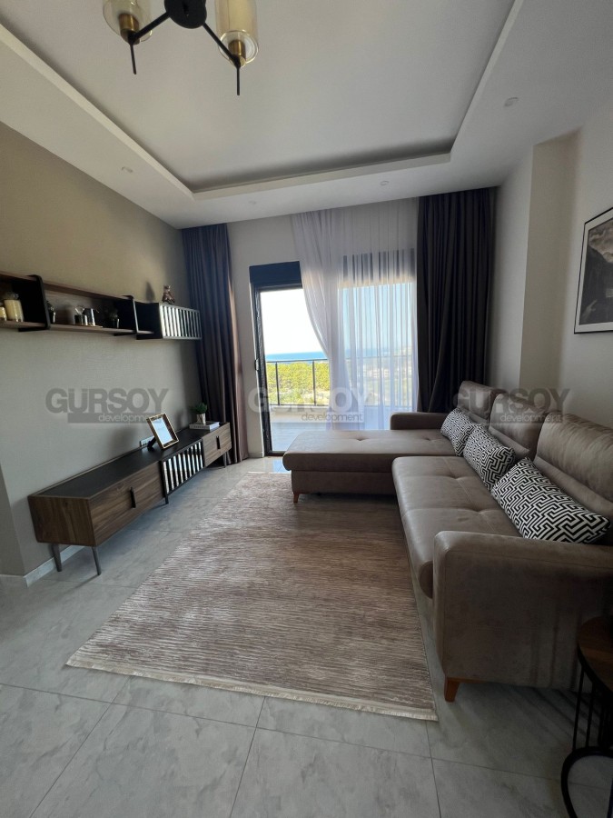 Меблированные апартаменты 1+1 в новом комплексе в районе Авсаллар, 57м2 в Турции - фото 1