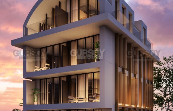 Квартира 1+1 в стильном комплексе, 59 м2 в районе Клеопатры. в Турции - фото 1