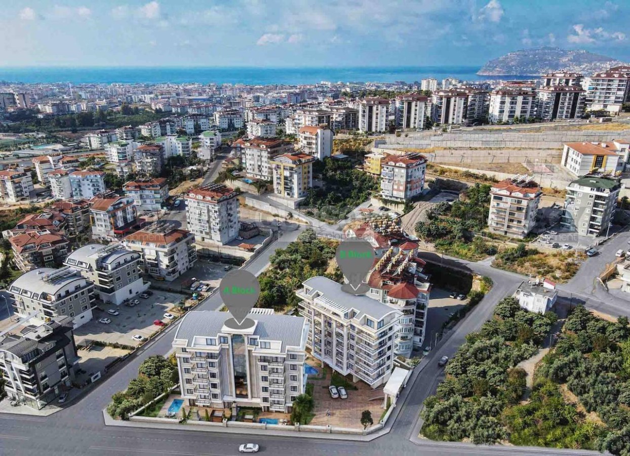 Современная квартира в отличном комплексе в районе Оба. 1+1,44м2 в Турции - фото 1