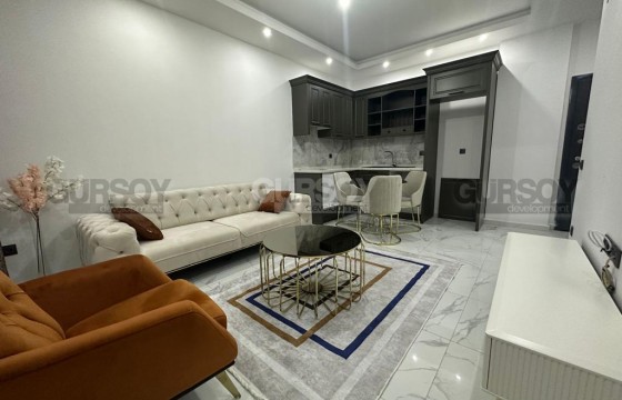 Светлая квартира 1+1 в живописном районе Оба, 56 м2 в Турции - фото 4