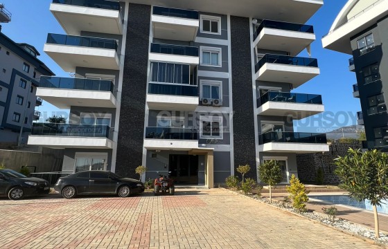 Меблированная квартира 1+1 в современном жилом комплексе в районе Оба, 45 м2 в Турции - фото 6