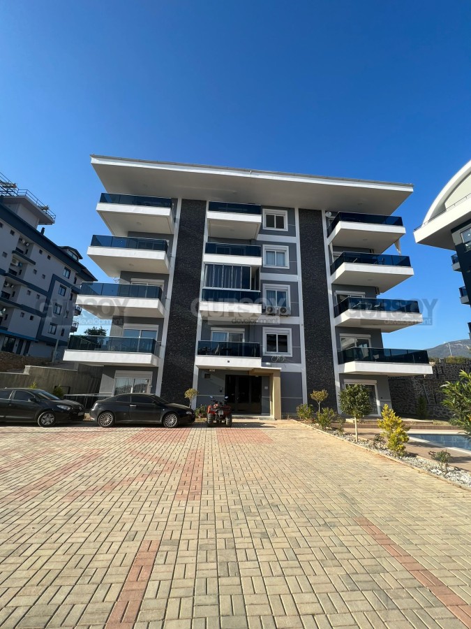 Меблированная квартира 1+1 в современном жилом комплексе в районе Оба, 45 м2 в Турции - фото 1