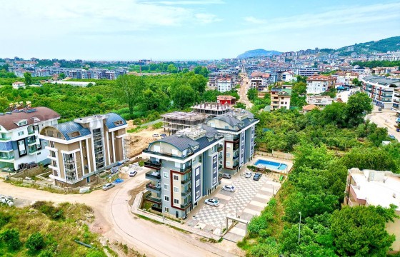 Несколько квартир разных планировок в новом комплексе в Оба, 61м2-130м2 в Турции - фото 4