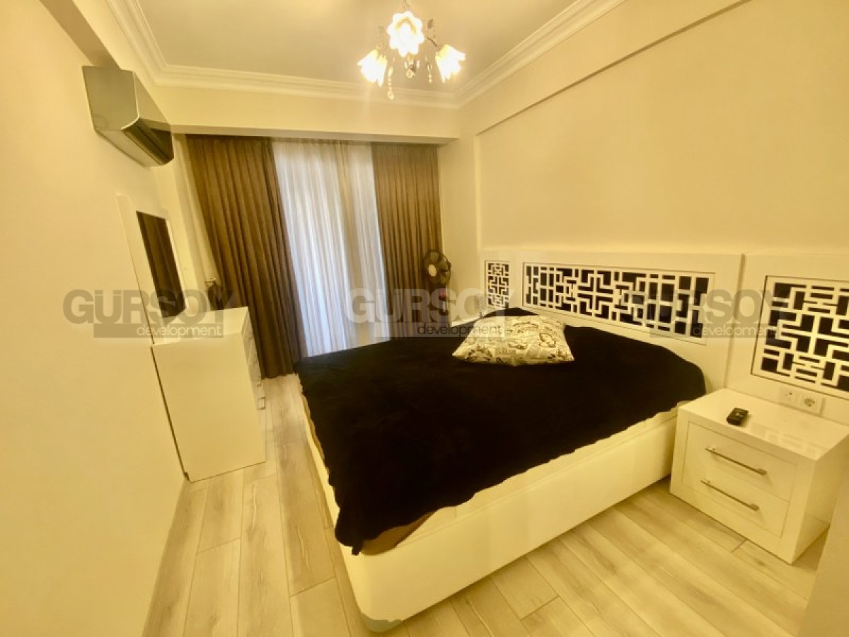 Меблированная квартира 3+1 в комплексе в 200 метрах от моря в Оба, 140м2 в Турции - фото 1