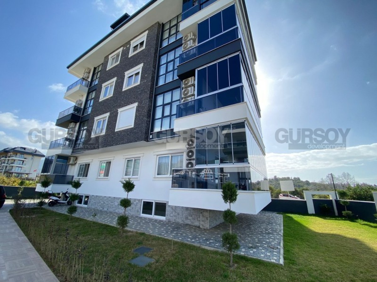 Меблированная квартира 2+1 в новом комплексе в районе Оба, 100м2 в Турции - фото 1