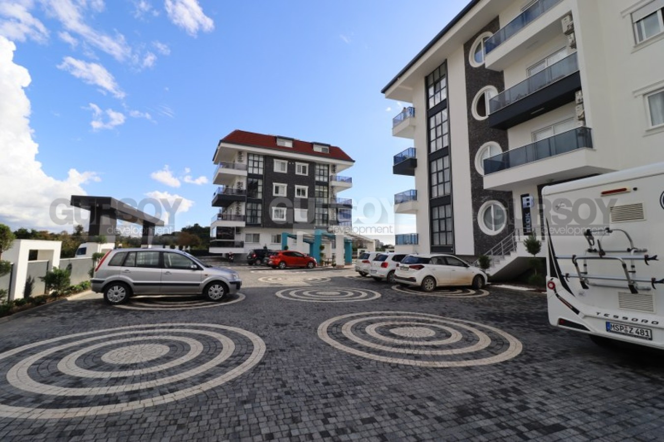 Меблированная квартира 2+1 в новом комплексе в районе Оба, 100м2 в Турции - фото 1