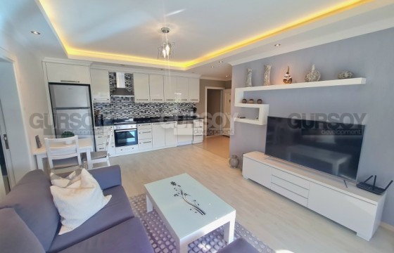 Меблированная квартира 3+1 в комплексе с инфраструктурой в районе Оба, 110м2 в Турции - фото 2