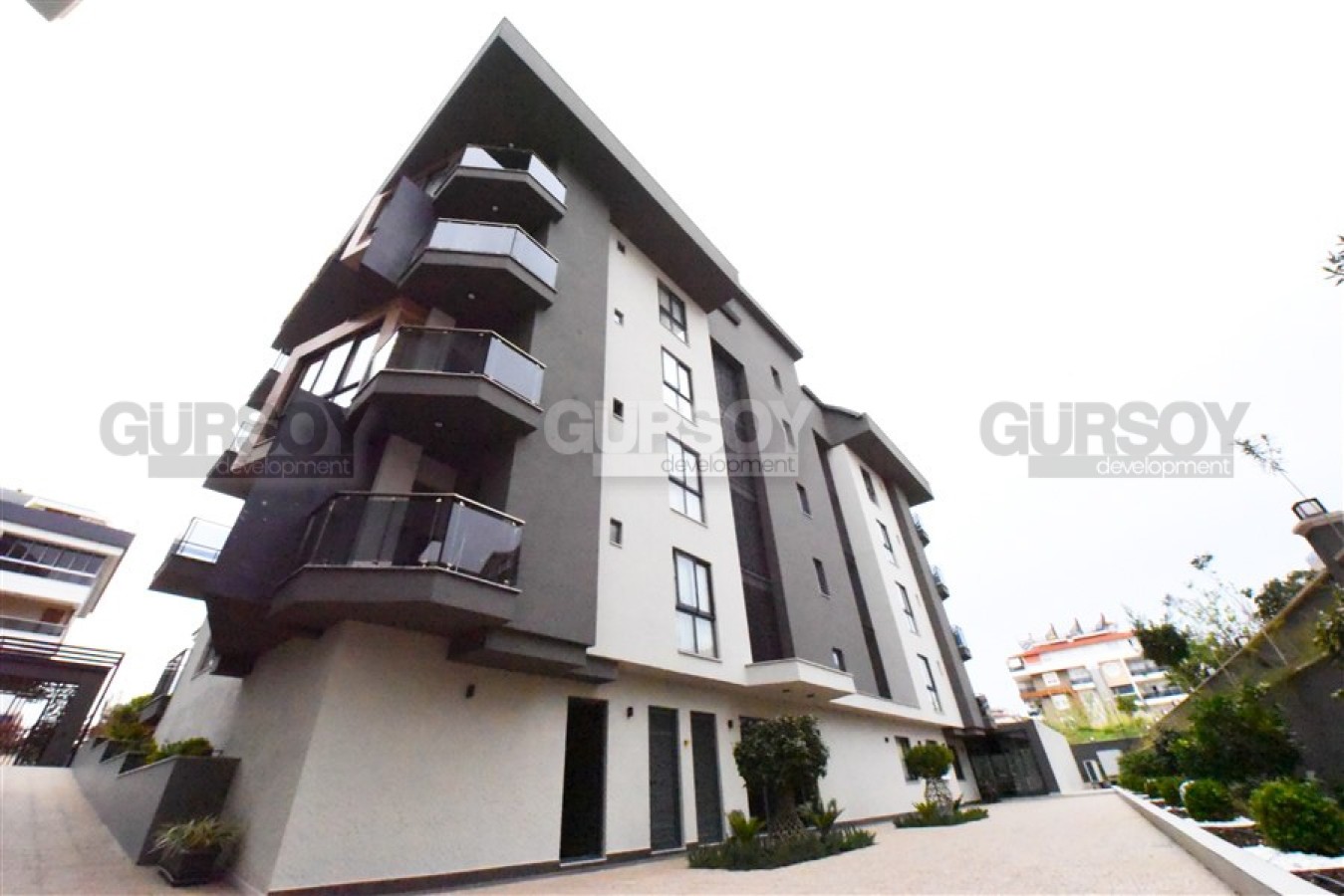 Новые квартиры в современном комплексе с инфраструктурой в районе Оба, 56-206 м2 в Турции - фото 1