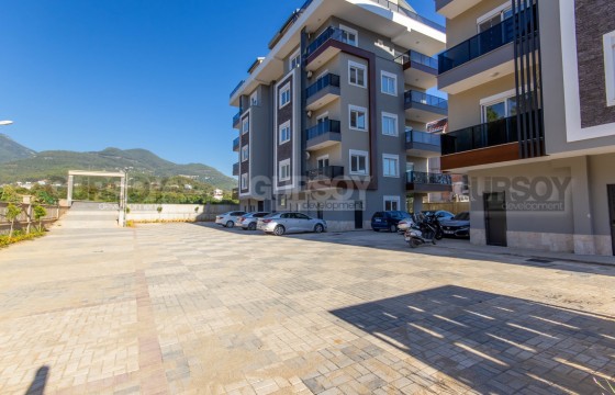 Квартиры различных планировок в новом жилом комплексе в районе Оба, 60-180 м2 в Турции - фото 3