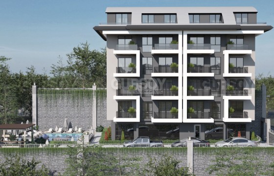 Новый строящийся проект в районе Конаклы, 40м2-87м2 в Турции - фото 5