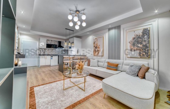 Дизайнерская квартира 1+1 возле набережной реки Димчай, 60 м2. в Турции - фото 4