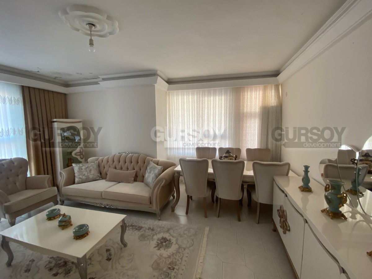 Недорогая квартира в центре Алании для переезда на ПМЖ 100 кв.м. в Турции - фото 1