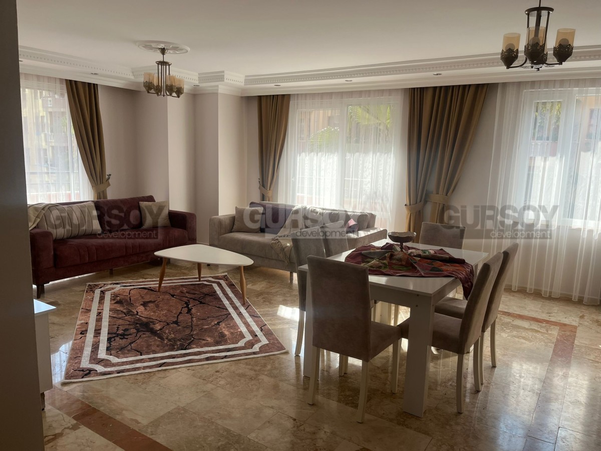 Уютная и очень просторная квартира 2+1 всего в 200 м от моря в Махмутларе, 125 м2 в Турции - фото 1