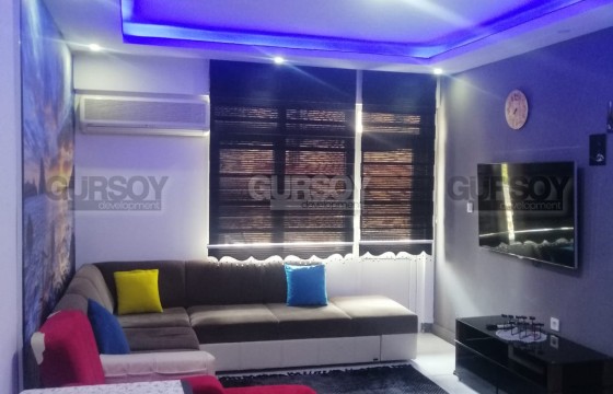 Уютная квартира 1+1 в 250 метрах от пляжа Клеопатра, 50м2 в Турции - фото 1