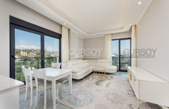 Меблированная однокомнатная квартира в Авсалларе, 64 м2 в Турции - фото 2