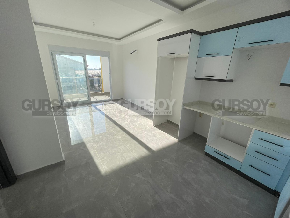 Апартаменты 1+1 в новом комплексе в 400 метрах от моря в Авсалларе, 58м2 в Турции - фото 1