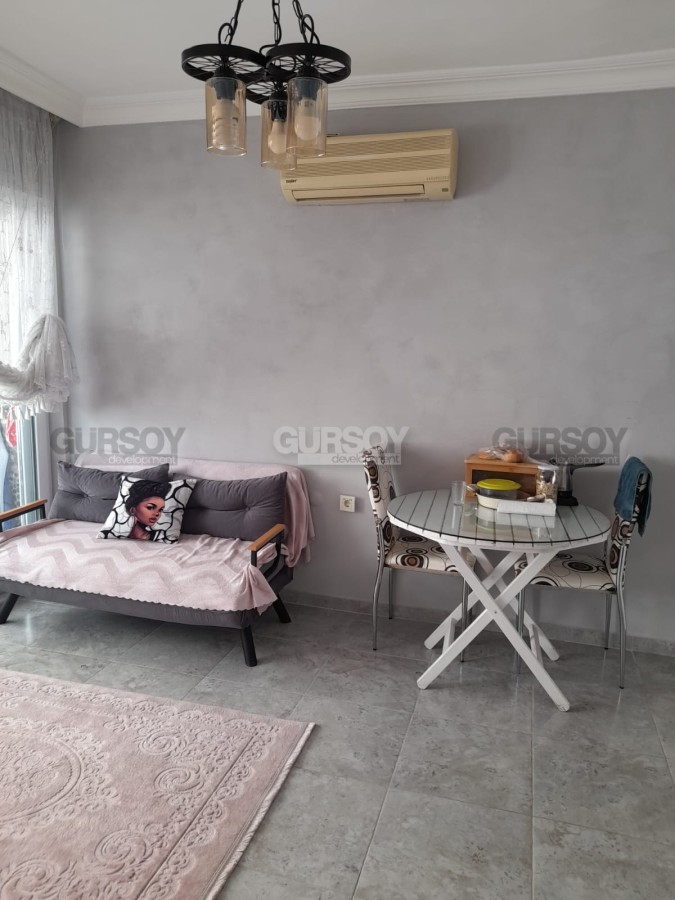 Уютная просторная квартира 1+1 всего в 350 метрах от моря в Махмутларе по доступной цене, 65 м2 в Турции - фото 1