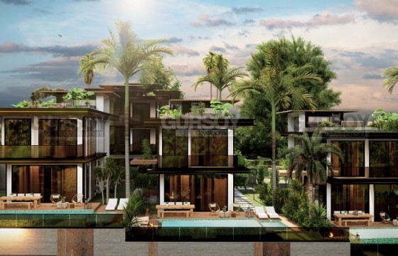 Комплекс современных вилл в районе Каргыджак. 3+1, от в Турции - фото 1