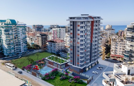 Современный  комплекс в  популярном районе Махмутлар. 1+1- 4+1 (45-176м2) в Турции - фото 3