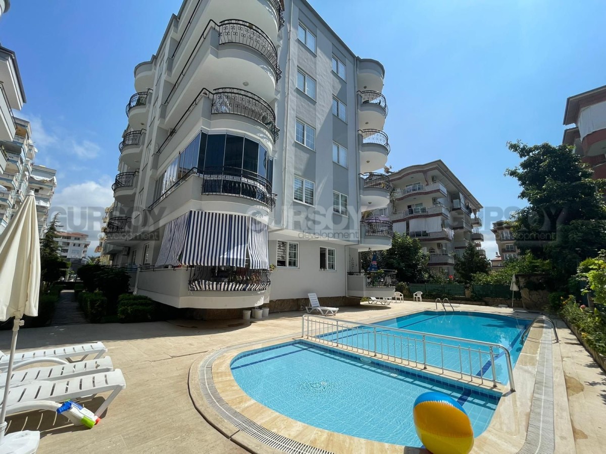 Роскошная квартира 2+1 всего в 300 метрах от моря в районе Оба, 110 м2 в Турции - фото 1