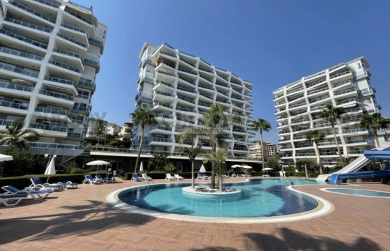 Меблированная квартира 2+1 с видом на море в шикарном ЖК в Джикджилли, 115 м2 в Турции - фото 4