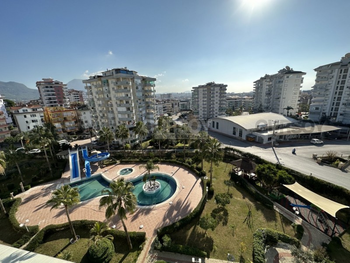 Меблированная квартира 2+1 с видом на море в шикарном ЖК в Джикджилли, 115 м2 в Турции - фото 1