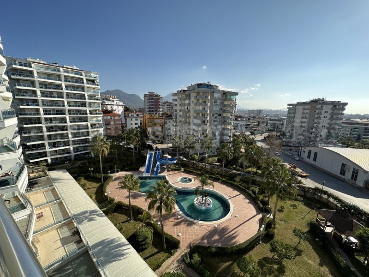 Меблированная квартира 2+1 с видом на море в шикарном ЖК в Джикджилли, 115 м2 в Турции - фото 1