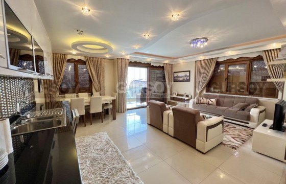 Квартира планировкой 2+1, общей площадью 125м2 с прямым видом на Средиземное море в районе Махмутлар. в Турции - фото 5