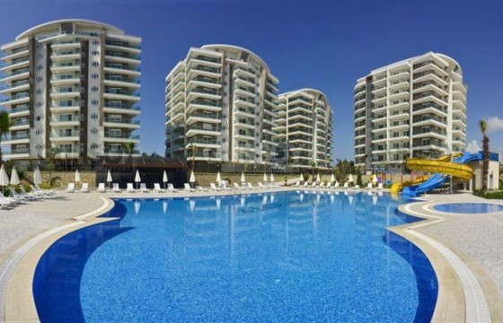 Меблированная квартира 1+1 в элитном жилом комплексе в Авсалларе, 58 м2 в Турции - фото 3