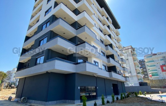 Новая квартира 1+1 с видом на море в современном ЖК в Авсалларе, 40 м2 в Турции - фото 4