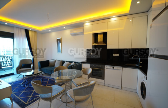 Апартаменты 1+1 с видом на море и горы, 56 м2. Махмутлар, Алания. в Турции - фото 12