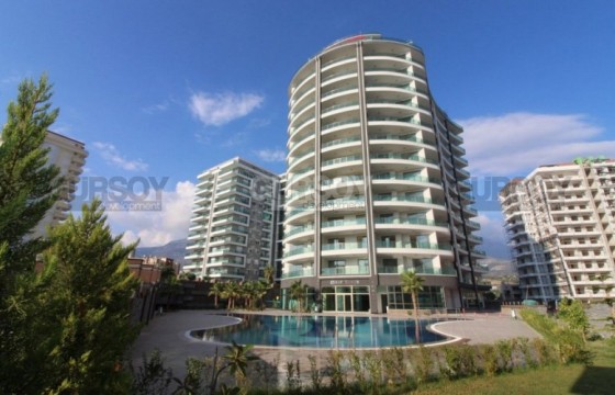 Роскошный стильный дуплекс 2+1 с видом на море в элитном ЖК в Махмутларе, 250 м2 в Турции - фото 3