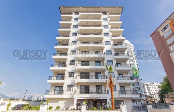 Стильная квартира 1+1 в новом ЖК с инфраструктурой в Махмутларе, 60 м2 в Турции - фото 3