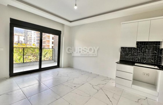 Новая квартира в Махмутларе 1+1 с видом на горы всего в 200 м от моря, 50 м2 в Турции - фото 3