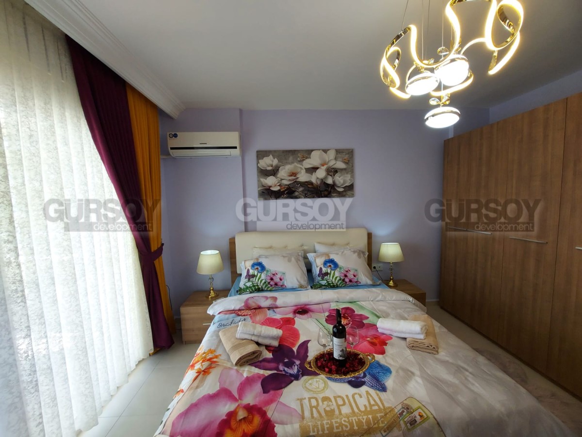 Шикарная стильная квартира 2+1 в уютном ЖК в Махмутларе, 120 м2 в Турции - фото 1