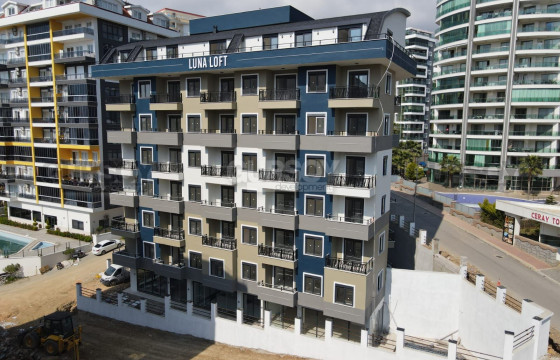 Бюджетная квартира 1+1 в новом доме, 55 м2. Махмутлар, Алания. в Турции - фото 7