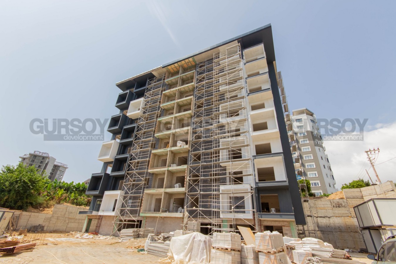 Новая квартира 1+1 в комплексе с инфраструктурой в Махмутларе, 55 м2 в Турции - фото 1